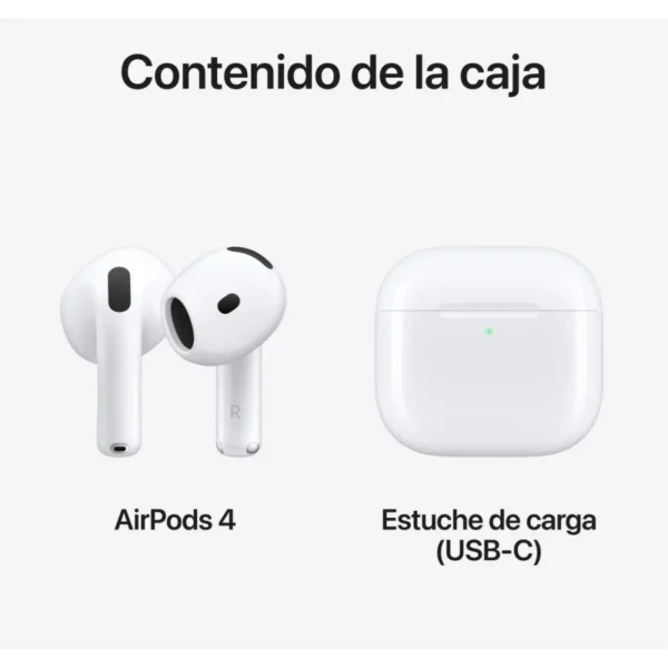 Apple AirPods 4 Auriculares Inalámbricos con Estuche de Carga - Imagen 8