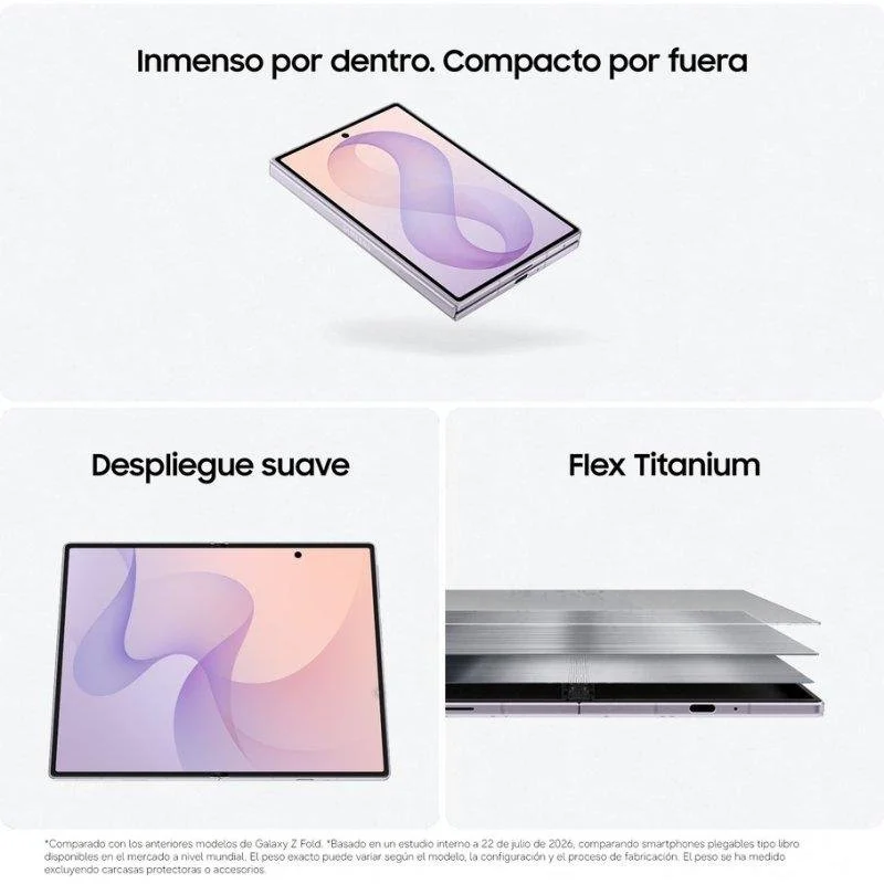 Samsung Galaxy Z Fold8 5G 12/256GB Grafito - Imagen 2